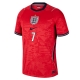Billige Fotballdrakt England Bukayo Saka #7 Replika Bortedrakt VM 2026 Kortermet Billige Fotballdrakt England Bukayo Saka #7 Replika Bortedrakt VM 2026 Kortermet
